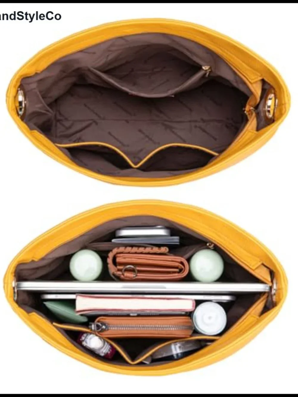 Faux Leather Hobo Shoulder Bag Top Handle Satchel Purse